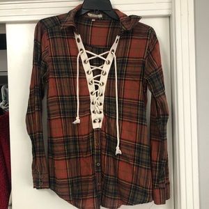 Size small plaid shirt
